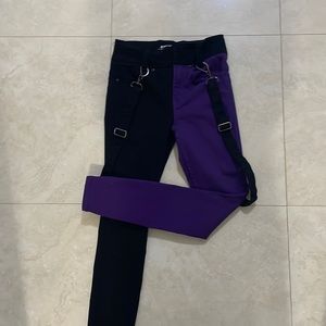 Hot Topic Split Skinny Jeans